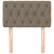 Vidaxl Posteljno vzglavje taupe 80x7x78/88 cm blago