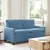 Vidaxl Kavč Modra 156 x 81 x 87,5 cm Blago