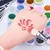 XXL set glitter tattoo za izdelavo bleščečih tatujev