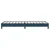 Box spring krevet bez madracem tamnoplavi 80x220 cm baršunasti