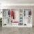 Hanah home Ormar Kale Plus 315x210x52cm Sivi