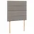 Vidaxl Box spring postelja z vzmetnico taupe 80x200 cm blago