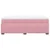 Vidaxl Box spring postelja z vzmetnico roza 120x190 cm žamet