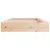 Vidaxl Posteljni okvir 100x200 cm trden les