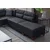 Atelier del Sofa Ugaona garnitura na razvlačenje Tloft Left, 230 x 285 cm, Antracit