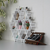 WALLXPERT Polica HEXBEYAZ M