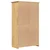 vidaXL Garderobna omara z vrati BODO Medeno rjava 53,5 x 99 x 173 cm