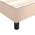 vidaXL Box spring posteljni okvir kapučino 90x200 cm umetno usnje