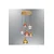 Opviq luster Luccas 2848-6A-20, LED 47 W, zlatni