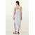 AllSaints spodnja obleka lanena SAMIA