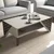 Wallity Klub sto Beril 105x58x40cm Krem