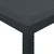 Stol za vrt Antracit 250 x 100 x 73 cm poliratan