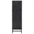 Highboard Crna 35 x 30 x 120 cm