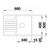 BLANCO ZIA 45S COMPACT 524720