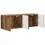 TV zidni ormar Zidne 2 pcs Staro drvo 59,5 x 31 x 40 cm
