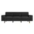 Atelier del Sofa Trosed Sparrow Extra 3, 238x89x87 cm, Antracit