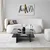 Hanah Home Klub sto Saga Square, 90x35x90 cm, Crni