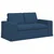 Set sofe 2 pcs Plava 162 x 80 x 82 cm tkanina