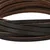 Vidaxl Usnjeni trak Temno rjava 200 x 0,4 cm Usnje