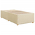 vidaXL vidaXL Box spring postelja z vzmetnico krem 90x190 cm blago, (21291146)