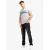 LONSDALE Majica Colsbrooke marine/siva