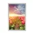Plakat sončni vzhod nad travnikom tulipanov - 20x30 silver