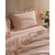 Madame Coco Komplet posteljina Obernai Ruffle, 200x220cm, Roze