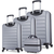 MyValice Set kofera 4841, 4 dela, Sivi