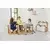 Hanah Home Polica za knjige, 57x55x34cm, Bela