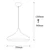 Berceste - 209-S Silver Chandelier OŠTEĆENA AMBALAŽA