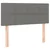 Vidaxl Box spring postelja z vzmetnico temno siva 80x200 cm blago