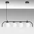 Opviq Luster Antler-13826, 15cm, IP20, Belo-crni