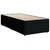 vidaXL vidaXL Box spring postelja z vzmetnico črna 80x200 cm blago, (21308204)