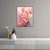 Canvas Slika na platnu Cvetna Čarolija, Sa ramom, 100 x 125 cm, Crni