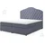 Boxspring postelja Mallorca - 180x200 cm - tkanine Jasmine
