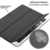 Maska na preklop Tablet Stripes za Honor Pad X8 Pro/ Pad X9 11.5 in crna