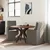 Trpezarijske stolice 2 pcs Svjetlosiva 57 x 67 x 98 cm