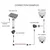 Network RJ45 spliter 8P8C KT-UTPS-1.2