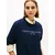 TOMMY HILFIGER Majica mornarska/bela