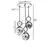 Conceptum Hypnose Luster Morino, 70cm, 30 cm, E27
