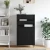 Highboard Crna 60 x 36 x 110 cm Konstruirano drvo