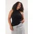 Trendyol Curve Ženska bluza TBBSS25AF00111, Crna