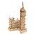 Robotime lesene 3D sestavljanke ura stolp Big Ben svetleči