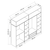 Hanah Home Ormar Kale 8403