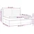 Vidaxl Box spring postelja z vzmetnico temno zelena 200x200 cm žamet