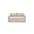Atelier del Sofa Dvosed na razvlačenje Saros, 155x72x110cm, Beli