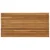 Gornji dio stola 110 x 55 x 3,5 cm Pravokutni Čvrsto teak drvo