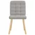Vidaxl Jedilni stoli 4 kosi Cloud Grey Fabric