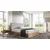 Boxspring postelja Wood 6 - 140x200 cm - hrast lancelot