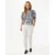 Mexx Ženske pantalone MF007000261W, Regular, Bele
